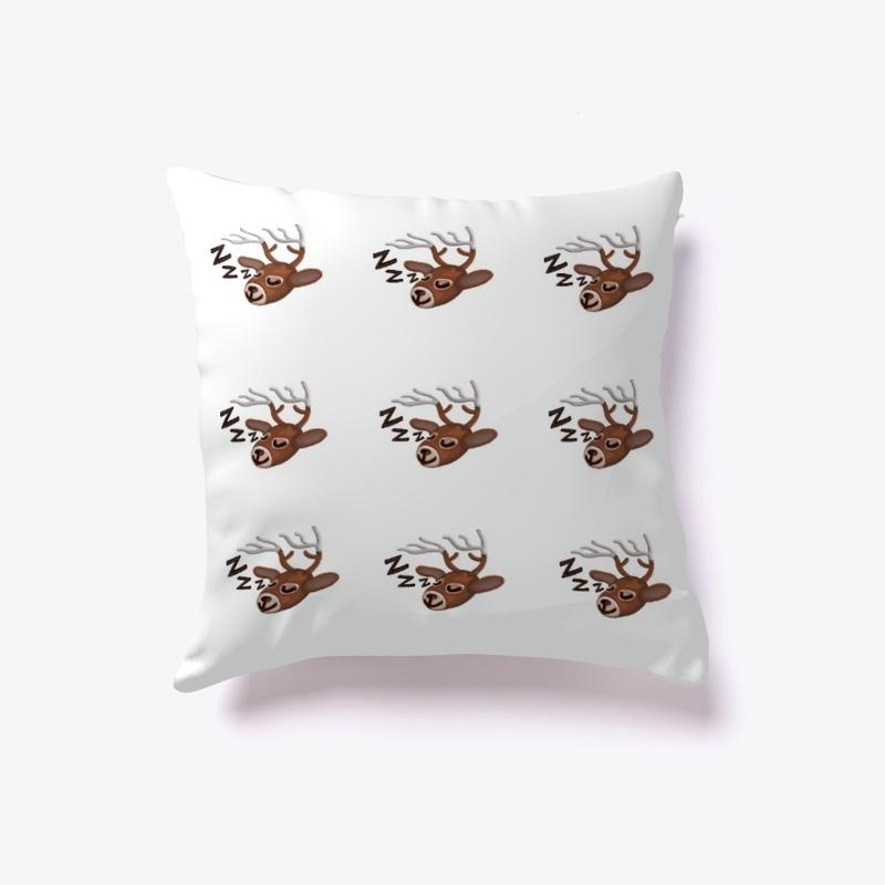 Sleepy Deer Pillow